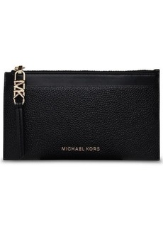MICHAEL Michael Kors Black leather card holder