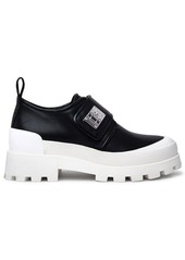 MICHAEL Michael Kors BLACK LEATHER SNEAKERS