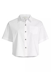 MICHAEL Michael Kors Boxy Short-Sleeve Shirt