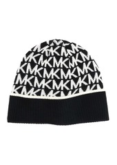 MICHAEL Michael Kors Brand Logo Print Cuff Hat