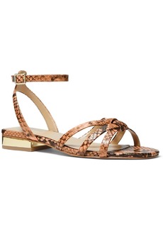 MICHAEL Michael Kors Brinkley Womens Knot Front Dressy Ankle Strap