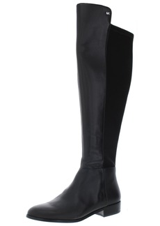 MICHAEL Michael Kors Bromley Womens Leather Knee-High Riding Boots