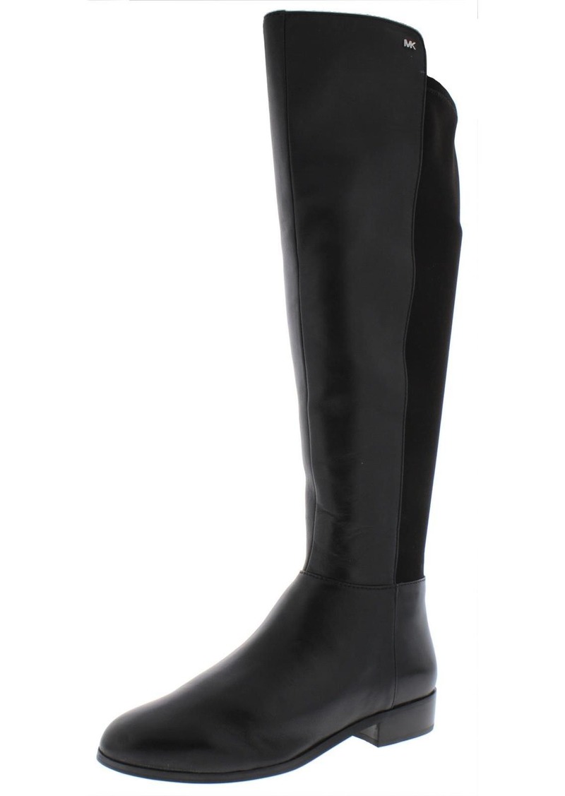 MICHAEL Michael Kors Bromley Womens Leather Tall Over-The-Knee Boots