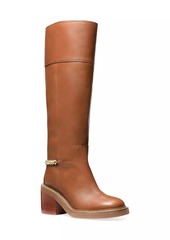 MICHAEL Michael Kors Carlisle 75MM Leather Knee-High Boots