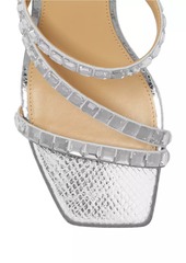MICHAEL Michael Kors Celia 50MM Crystal-Embellished Kitten-Heel Sandals