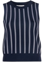 MICHAEL Michael Kors chain-knit sleeveless jumper