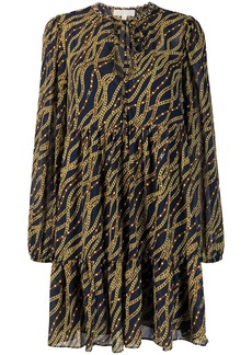 MICHAEL Michael Kors chain-link print dress