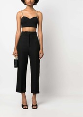 MICHAEL Michael Kors chain-link strap cropped top