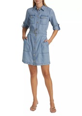 MICHAEL Michael Kors Chambray Utility Dress