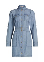 MICHAEL Michael Kors Chambray Utility Dress