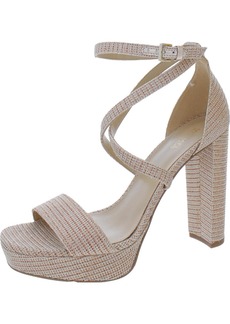 MICHAEL Michael Kors Charlize Womens Strappy Heels Ankle Strap