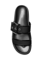 MICHAEL Michael Kors Colby Buckle-Accented Slide Sandals