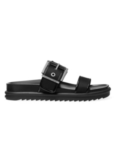 MICHAEL Michael Kors Colby Buckle-Accented Slide Sandals