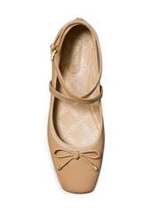 MICHAEL Michael Kors Collette Leather Ballet Flats