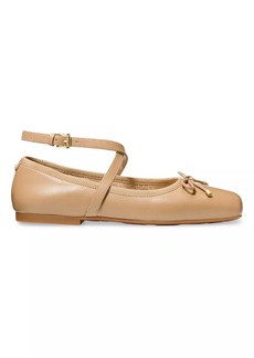 MICHAEL Michael Kors Collette Leather Ballet Flats