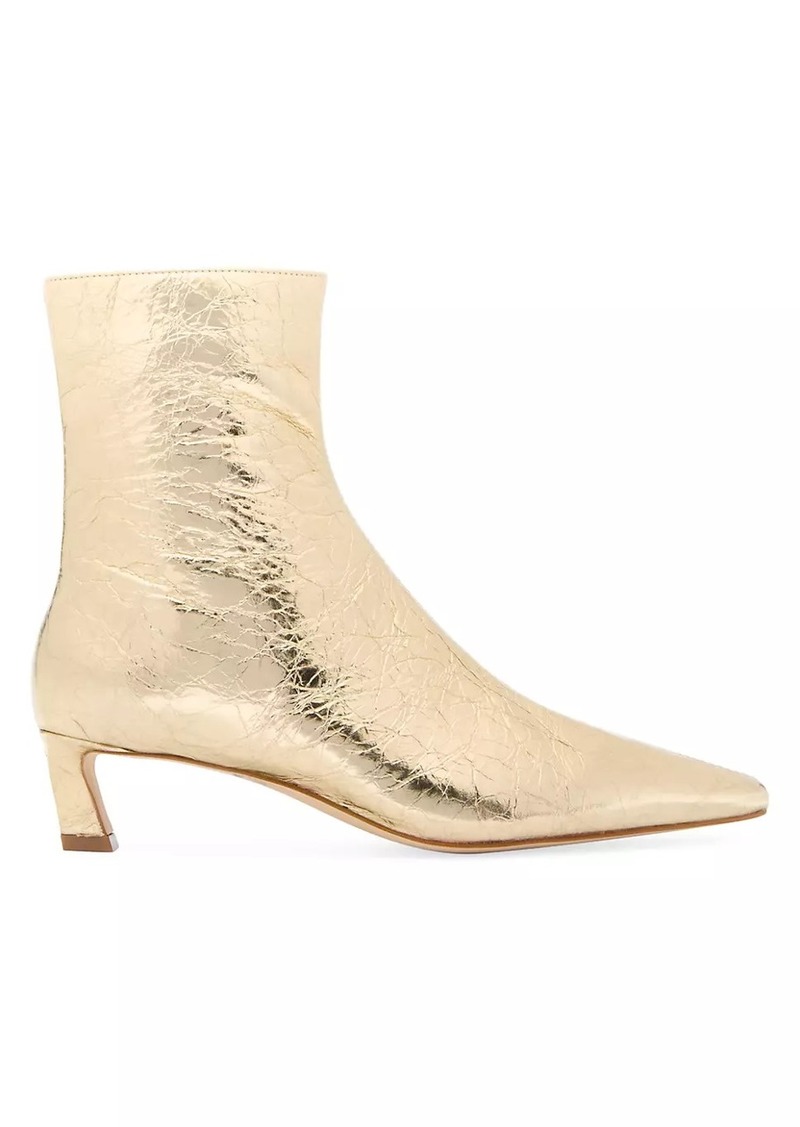 MICHAEL Michael Kors Cosmo 40MM Metallic Leather Booties