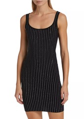 MICHAEL Michael Kors Crystal-Embellished Sleeveless Mini-Dress