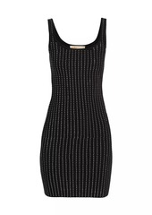 MICHAEL Michael Kors Crystal-Embellished Sleeveless Mini-Dress