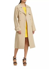 MICHAEL Michael Kors Double-Breasted Belted Trench Coat