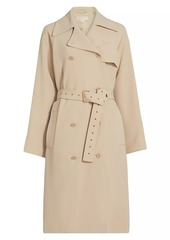 MICHAEL Michael Kors Double-Breasted Belted Trench Coat