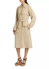 MICHAEL Michael Kors Double-Breasted Belted Trench Coat