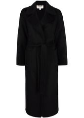 MICHAEL Michael Kors double face belted long-length robe coat