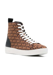 Michael Kors Edie knitted high-top sneakers