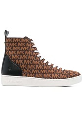 Michael Kors Edie knitted high-top sneakers