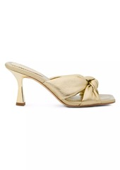 MICHAEL Michael Kors Elena 75MM Leather Sandals