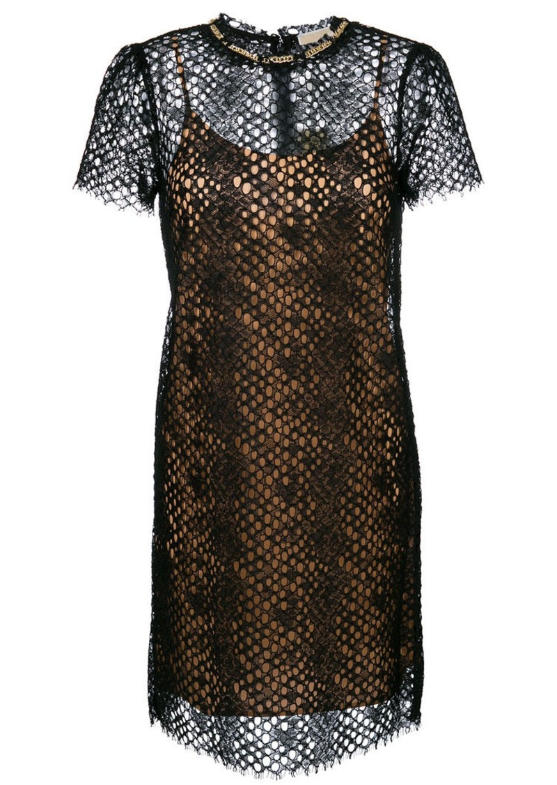 MICHAEL Michael Kors embellished lace dress