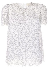 MICHAEL Michael Kors embroidered shift blouse