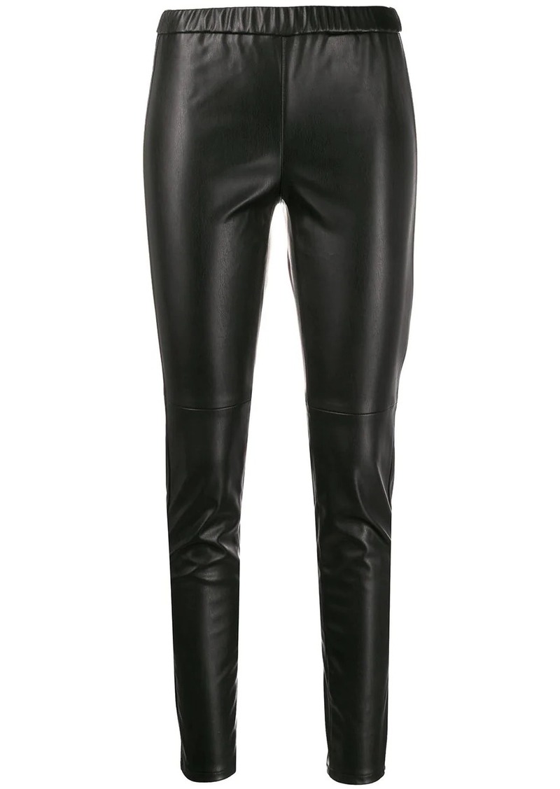 michael kors faux leather pants