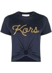 MICHAEL Michael Kors gathered-detail cotton T-shirt