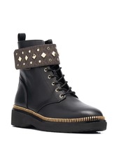 MICHAEL Michael Kors Haskell studded logo leather boots