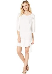 MICHAEL Michael Kors Iconic Solids Side Tie Cover-Up