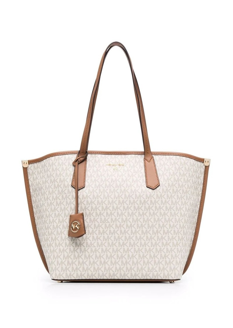 MICHAEL Michael Kors Jacquelyn Medium Top Zip Chain Tote