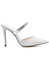 MICHAEL Michael Kors Jessa 110mm crystal-strap mules