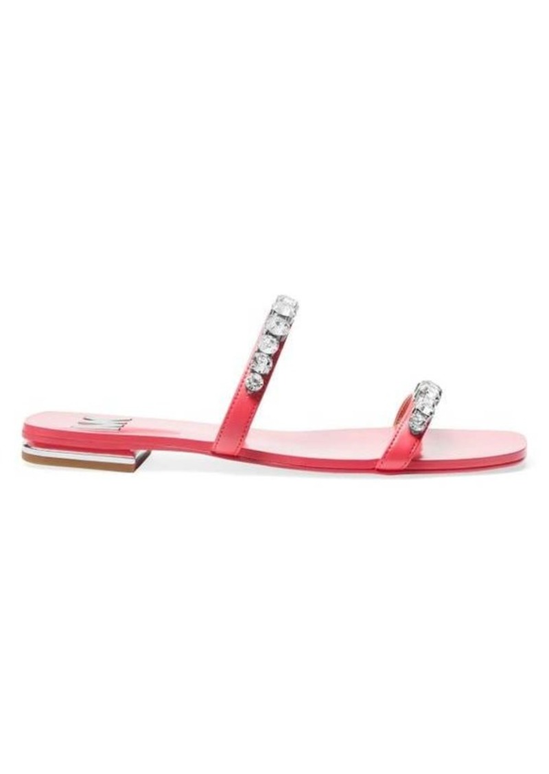 MICHAEL Michael Kors Jessa Rhinestone Flat Sandals