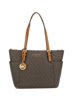 Michael Kors Jet Set monogram logo tote