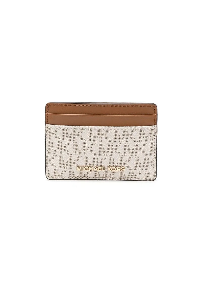 Michael Kors Jet Set monogram cardholder