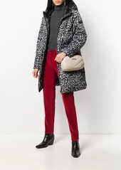michael kors leopard puffer jacket