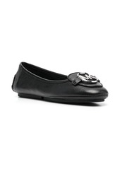 MICHAEL Michael Kors Lillie logo-charm leather ballerina shoes