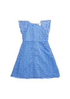 MICHAEL Michael Kors Little Girl's & Girl's A Line Lace Dress