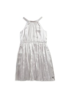 MICHAEL Michael Kors Little Girl's & Girl's Accordion Pleated Dress