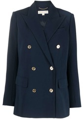 MICHAEL Michael Kors logo-button double-breasted blazer