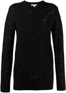 MICHAEL Michael Kors logo-knit long-sleeve jumper