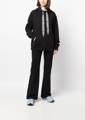 MICHAEL Michael Kors logo-lace zip-up hoodie