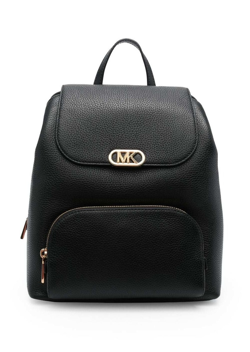 MICHAEL Michael Kors logo-plaque leather backpack