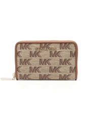 MICHAEL Michael Kors logo-plaque zip-fastening wallet