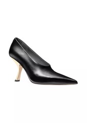 MICHAEL Michael Kors Luna High 90MM Leather Pumps